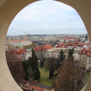 uitzicht op Praag
