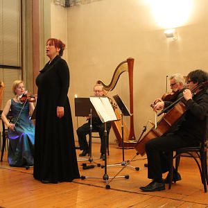klassiek concert in barokke bibliotheekzaal van voormalig St Micaelsklooster