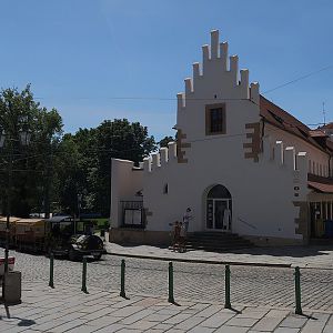 Plzeň: Masné Krámy (gotische vleeshal)
