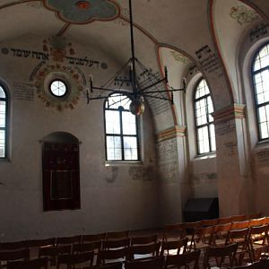 Třebíč - Achterste Synagoge en Seligmann Bauer House - Unesco