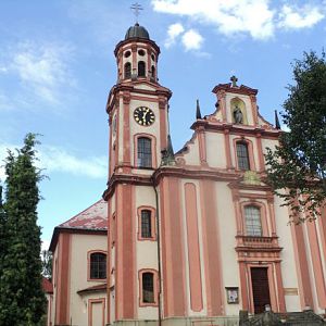 Mařenice - barokke kerk van St. Maria Magdalena