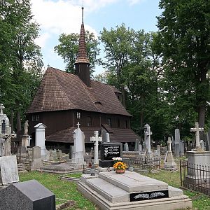 Broumov: houten kerk "Maria onder de Linden"