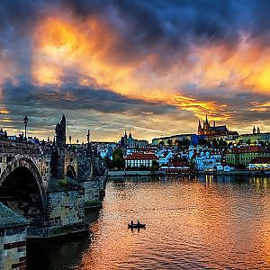 See the magic of Prague in 8K