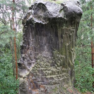 03 Duty kámen: magma treft zandsteen en wordt basalt