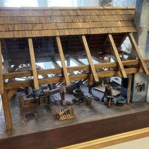 12 Museum Zelezna Ruda - model Hamr