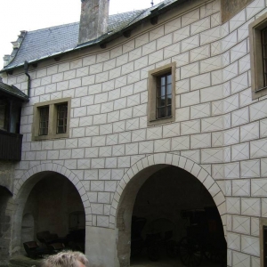 Burcht Kost - binnenplaats