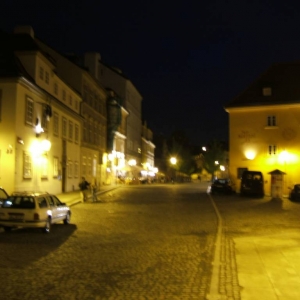 Praag: Kampa by night