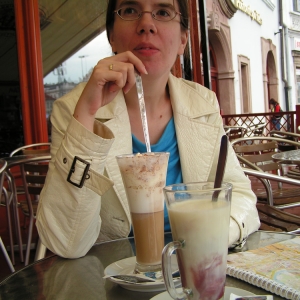 Koffie drinken in Plzen