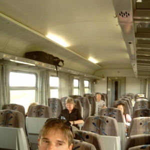 In een Tsjechische trein