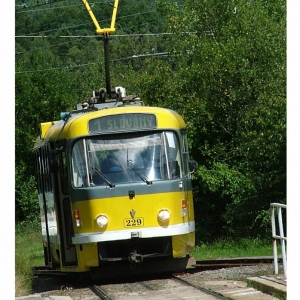 Tram in Plzen