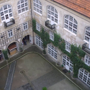 binnenplaats kasteel