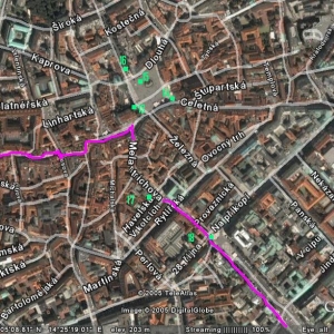 vervolg route stadswandeling Praag 3