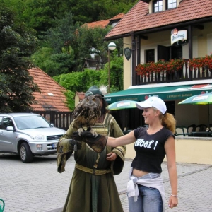 karlstejn Met uil op foto