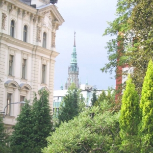 Toren van het raadshuis Liberec