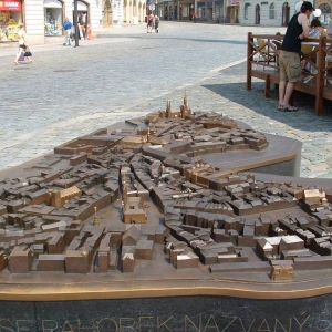 Stadsplan Olomouc