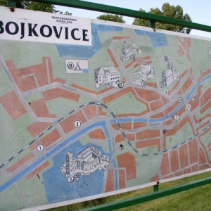 Stadsplattegrond van Bojkovice