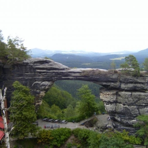de natuurlijke stenen brug