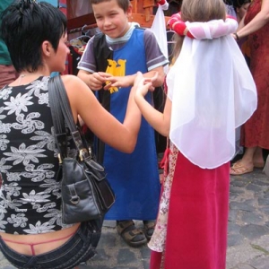 Ustek - jonkvrouwen & schildknapen