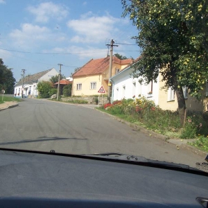 Dorpje ergens onderweg in Zuid Moravië