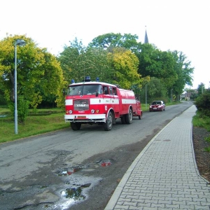 Brandweer wedstrijd in Petrovice bij Èaslav