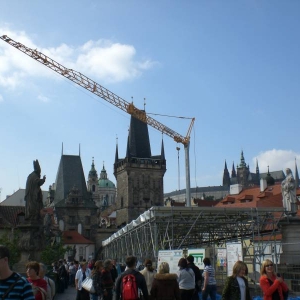 Opknappen van de Karelsbrug