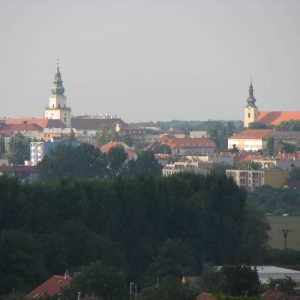 uitzicht over kromeriz