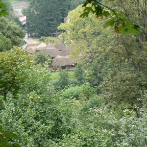 De dierentuin van Jihlava ,toegang vanaf het centrum