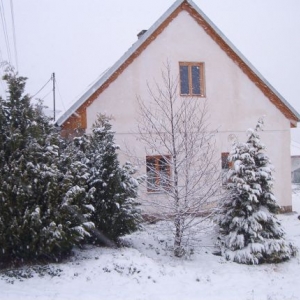 Winter in Zbyslav.
