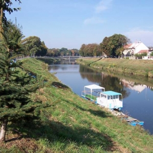 Kromeriz - rivier Morava