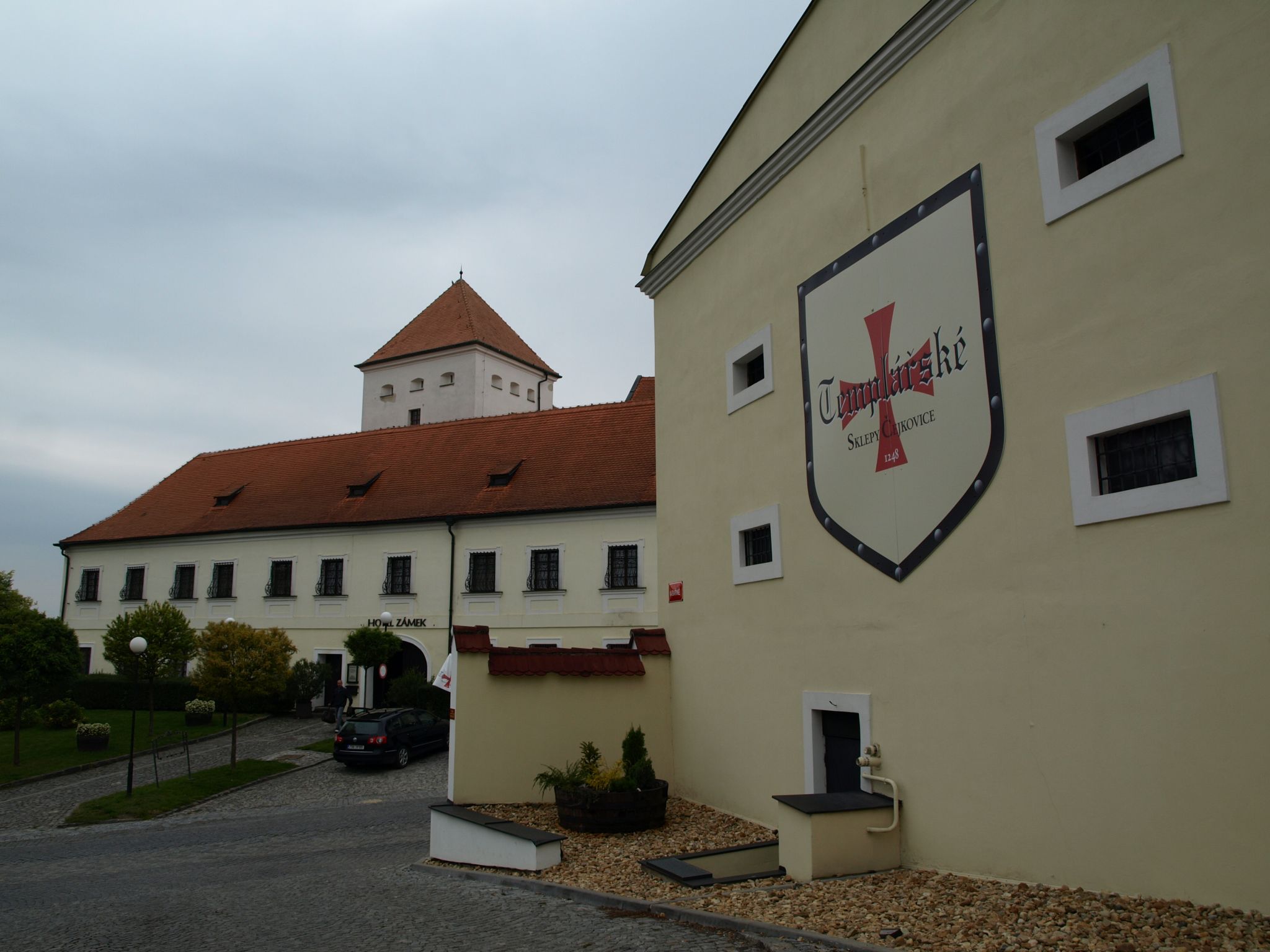 Èejkovice - kasteel en de wijnkelders van de Orde van de Tempeliers