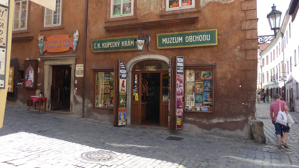 Český Krumlov: Muzeum Obchodu
