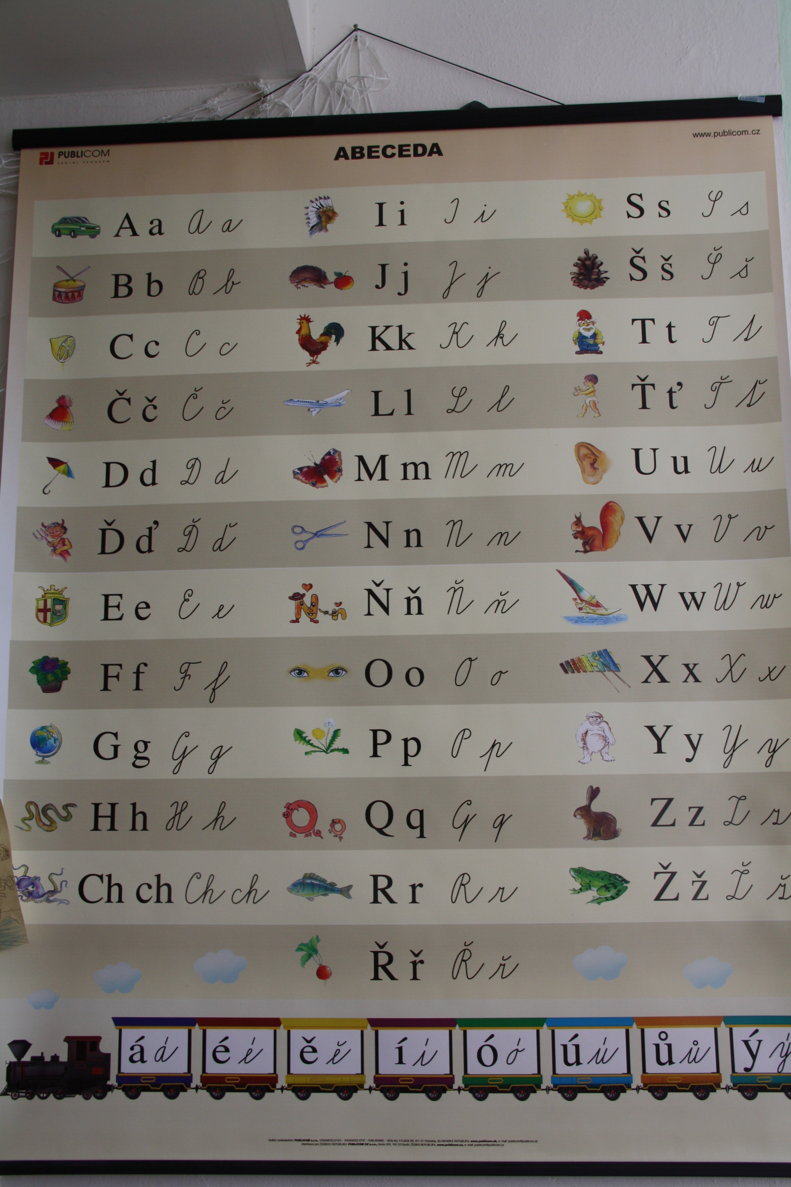 alfabet in de lagere school
