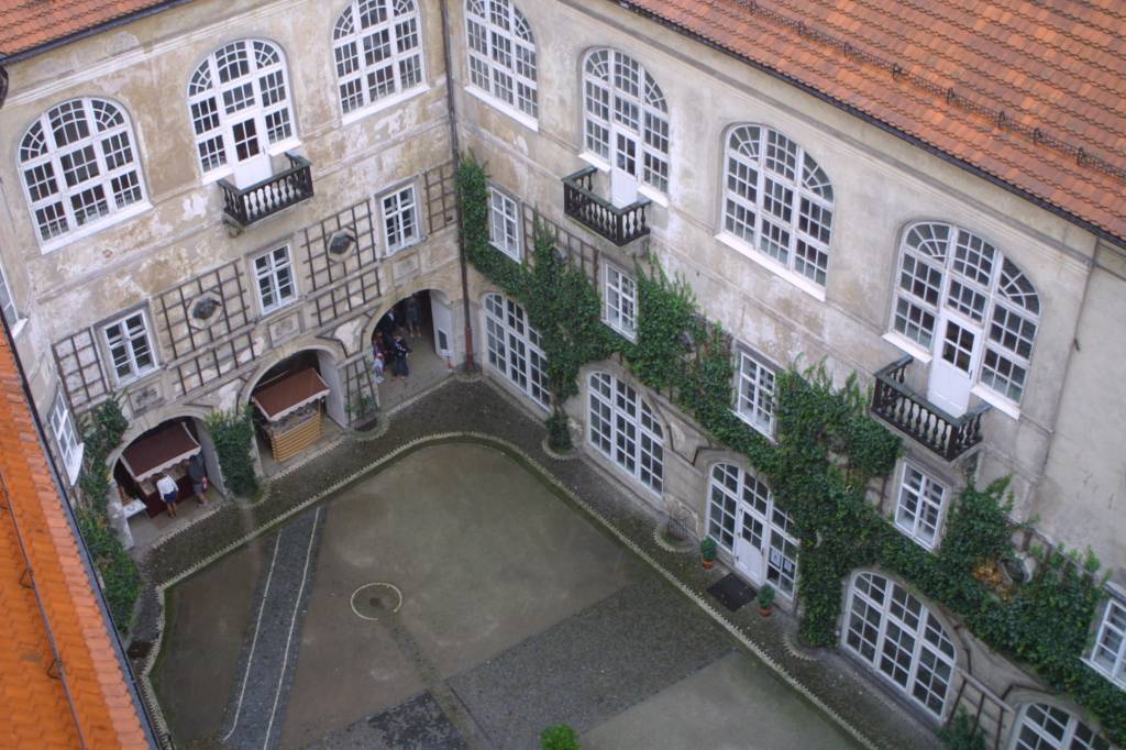 binnenplaats kasteel