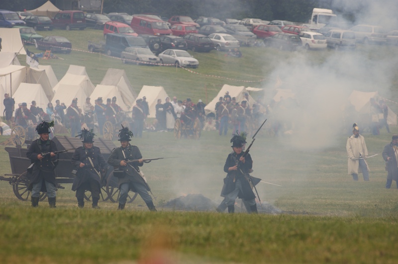 Bitevni scéna Otto von Bismarck 1866 na Chlum