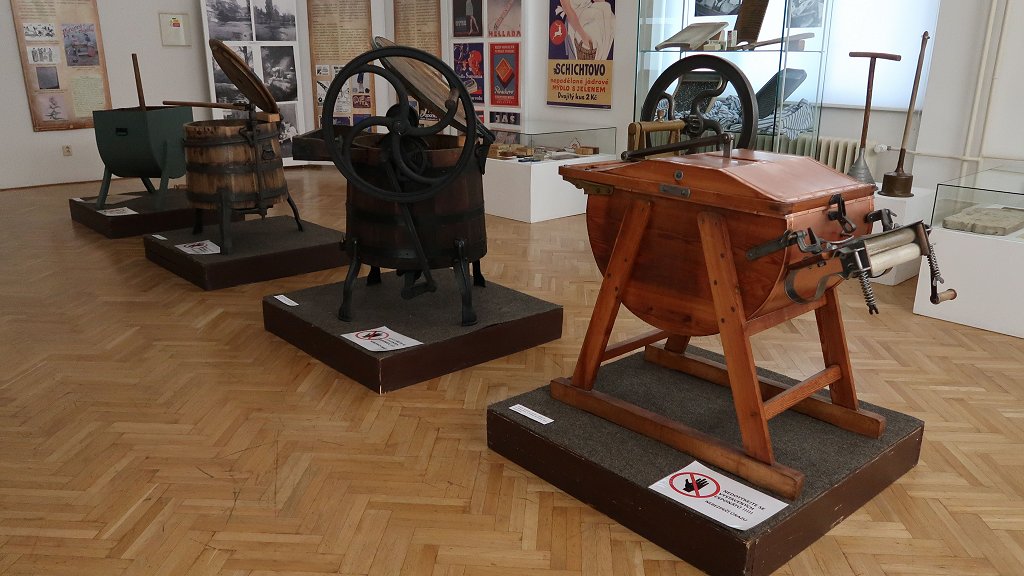 Chrudim: evolutie van de wasmachine in het regionaal museum