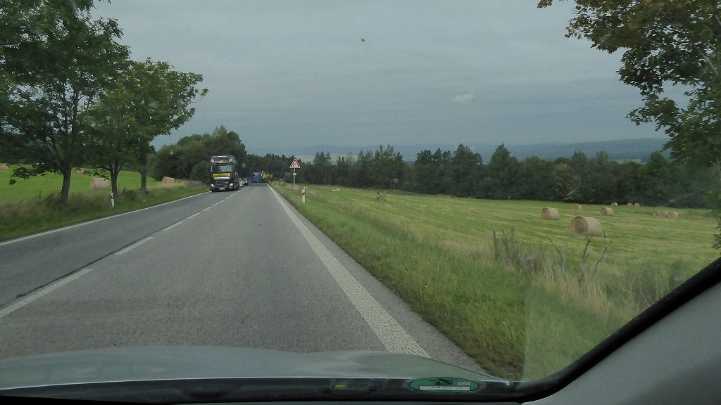de laatste kilometers in Tsjechië
