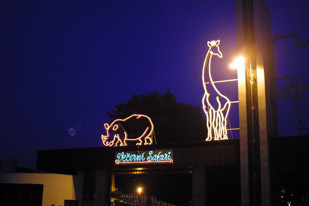 Dvur Kralove, bord voor avondsafari