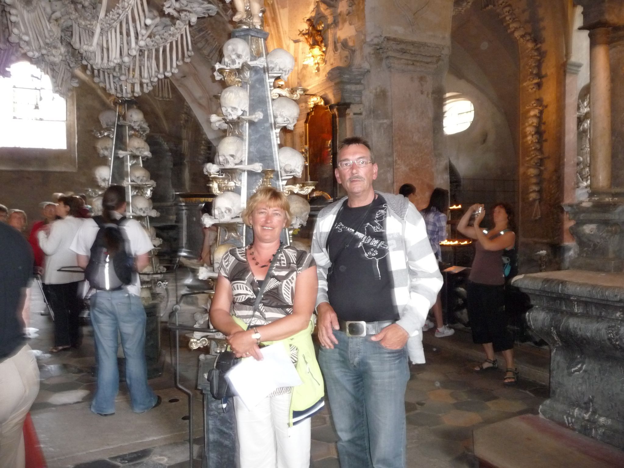 Het Ossuary in Kutna/Hora