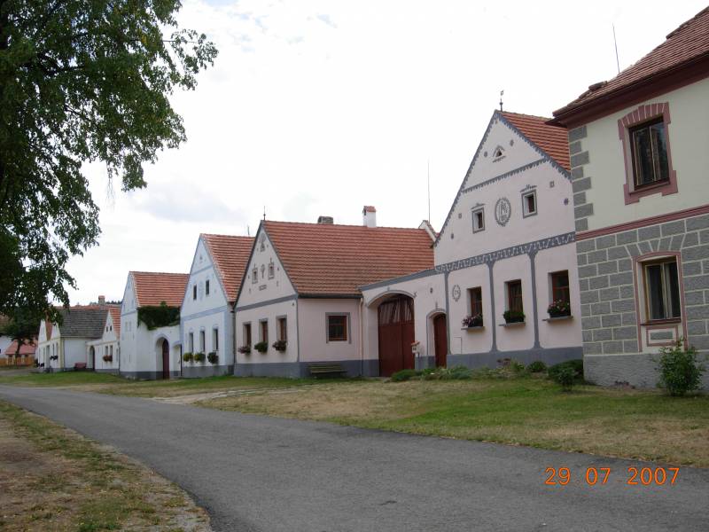 Holasovice, dorpje door Unesco beschermt