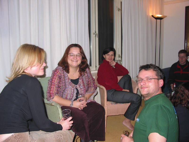 Irena, Judith, Iva, Roman en Rudolf
