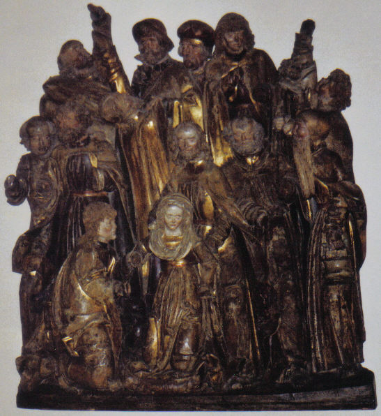 Křivoklát - houtsnijwerk