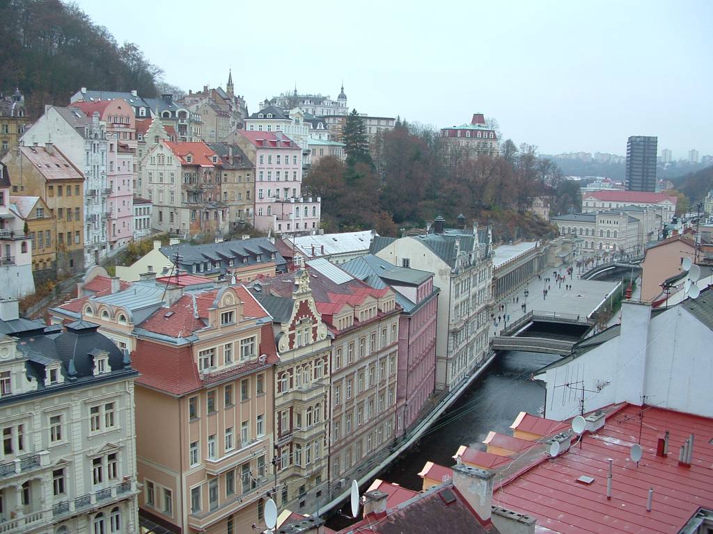 Karlovy Vary in november...