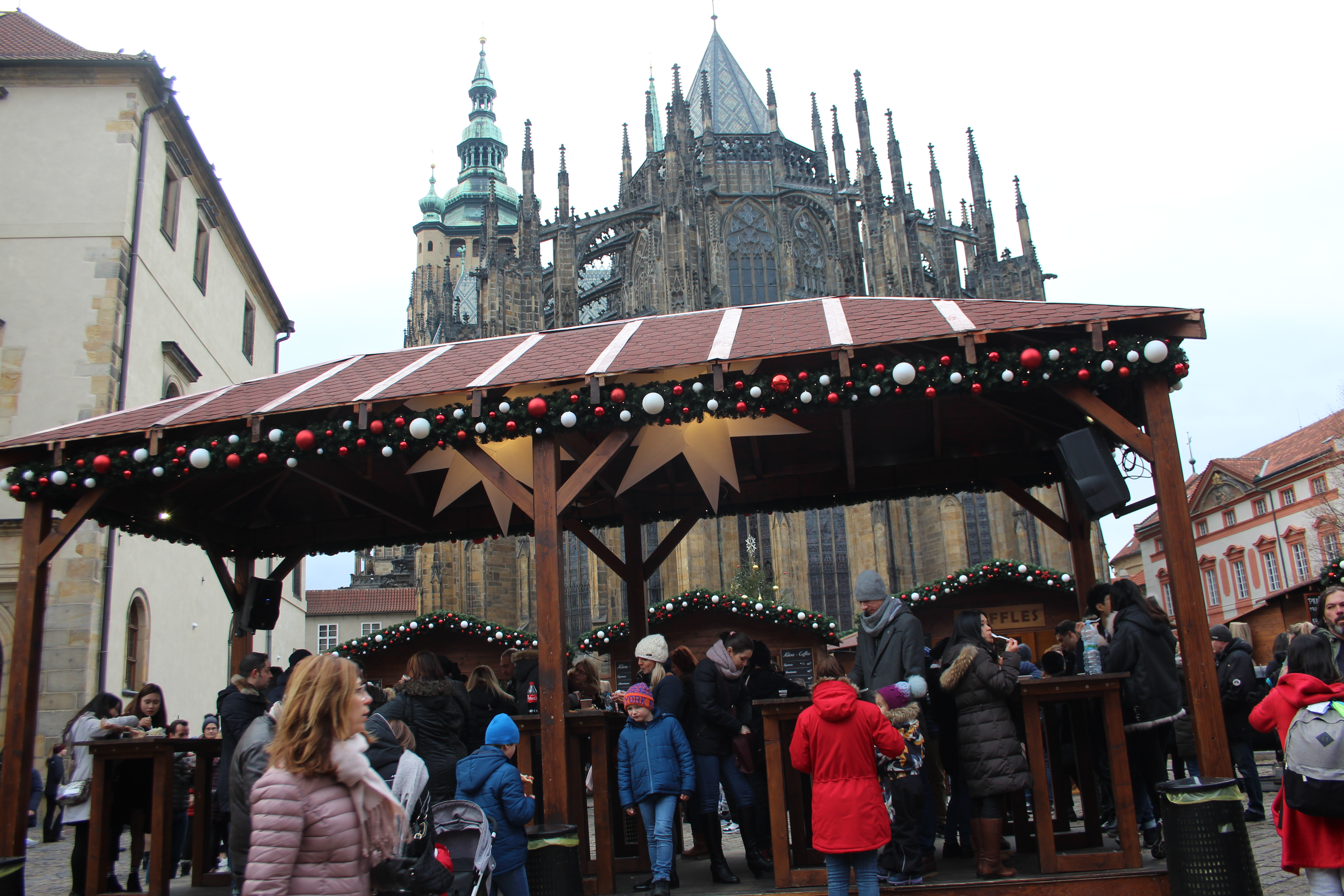 kerstmarkt Praag
