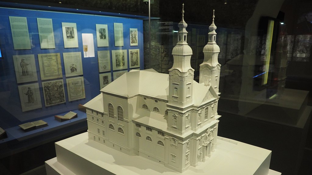 Klatovy: model van de Ignatiuskerk