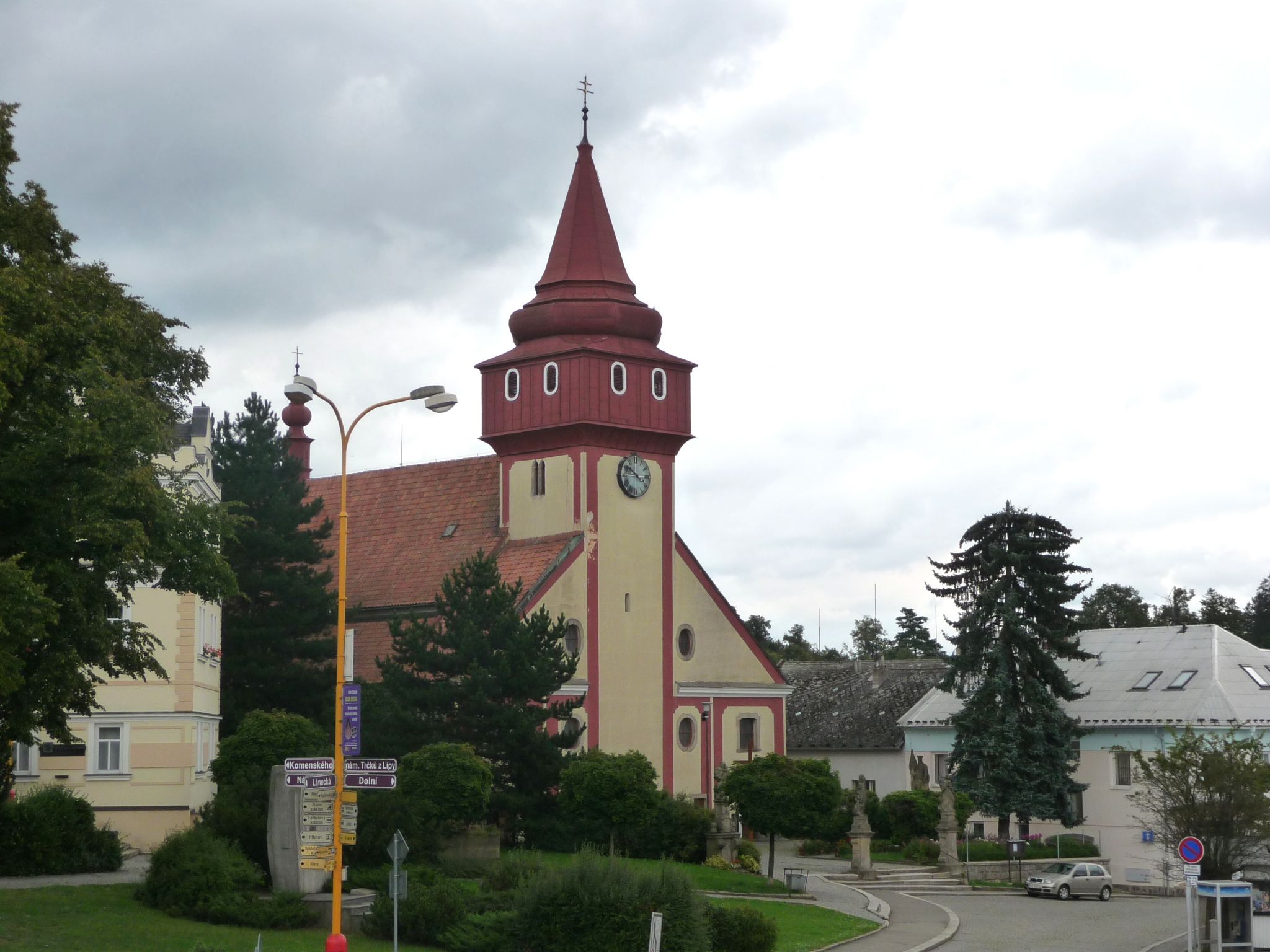 kostel sv. Václava Svetla nat Sazavou