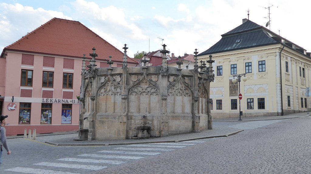 Kutná Hora gotische fontein