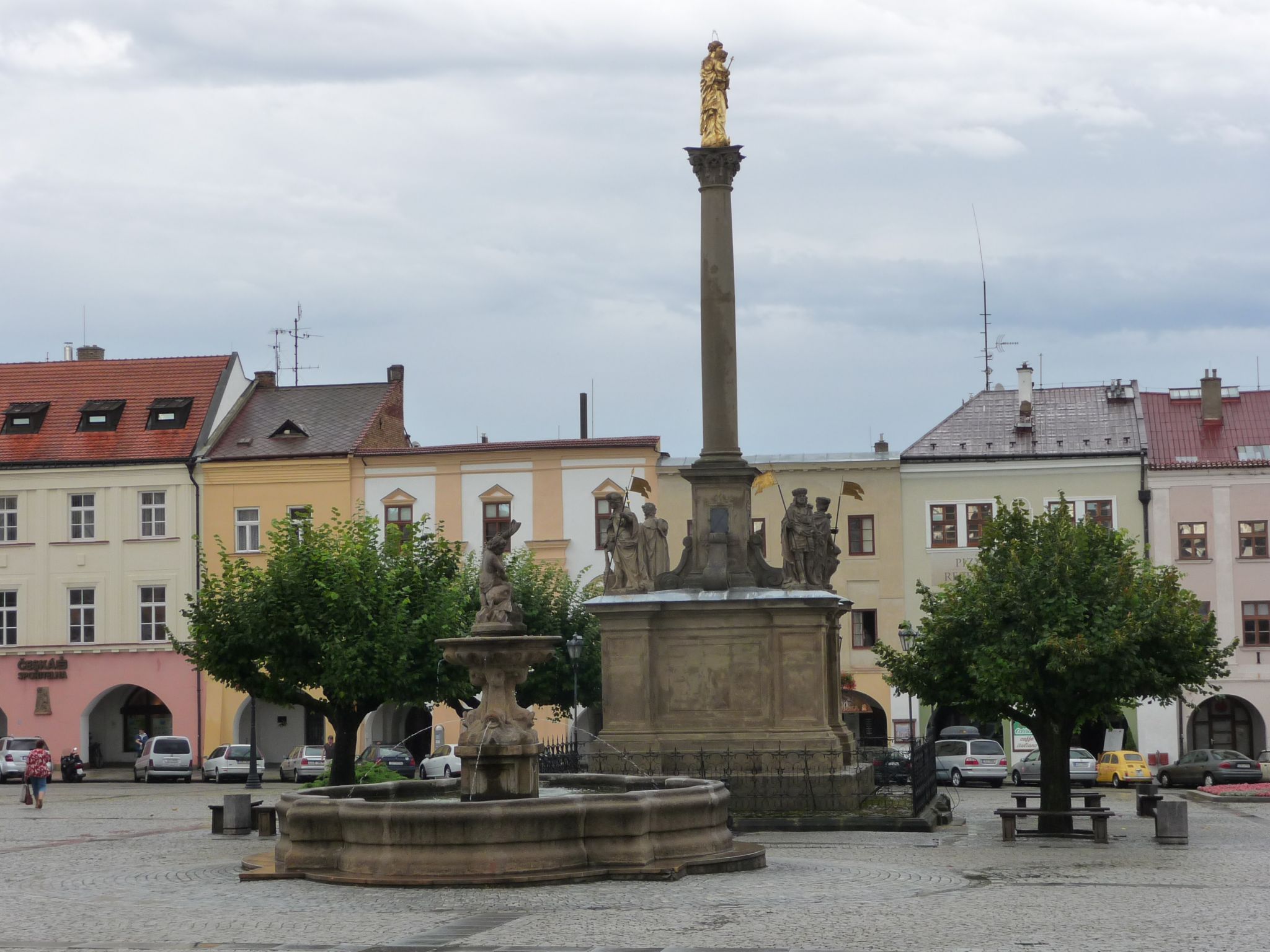 Marian pestzuil.  ( mariánský morový sloup )