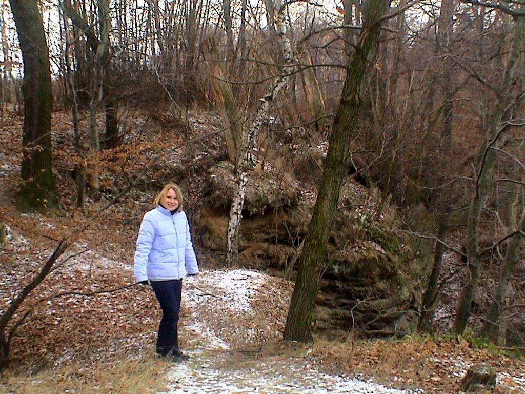 Marketa wandelt bij Muzky