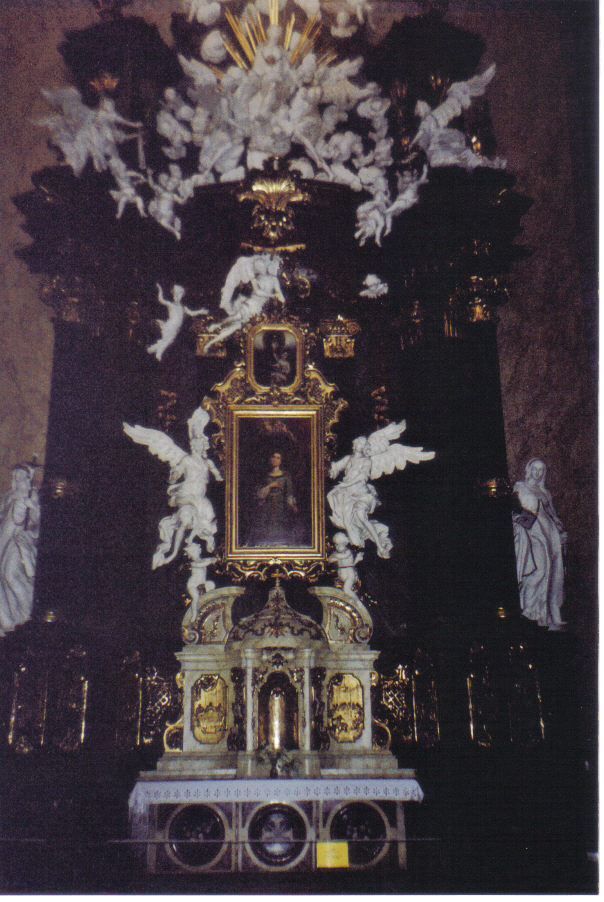 Olomouc - interieur kerk