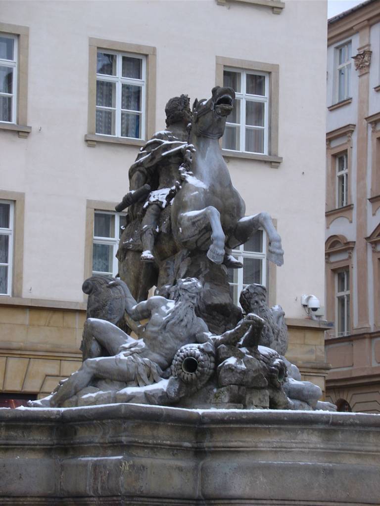 Olomouc - kasna; detail
